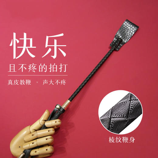 【SM-ebde】 鳄鱼纹皮手拍另类玩具SM 商品图0