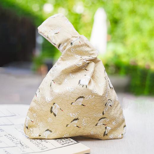 中国风书法复古手腕包包手拎包古风新中式包包手提包国风旗袍手袋 商品图0