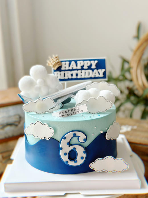 飞机模型蛋糕，愿所有梦想，都能乘着飞机远航，提前24小时以上下单 商品图5