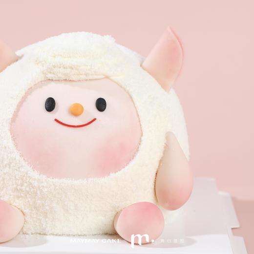 【提前一天预定】蛋仔派对·DongDong羊蛋糕（C类）【4502】 商品图3