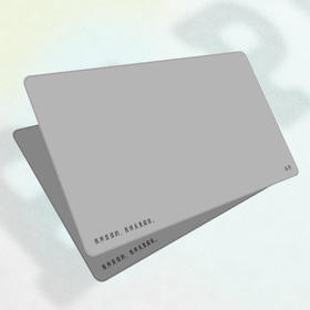 【澎澎湃湃】澎湃文化桌垫~PU羊皮纹 简约电脑办公室桌垫鼠标垫，防水防油易清洗