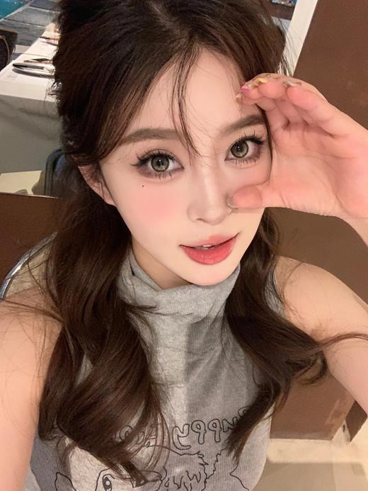 【大直径】PUFF GIRL-菠菜水手-14.5mm【年抛 度数0-800度 含525/575】 商品图2