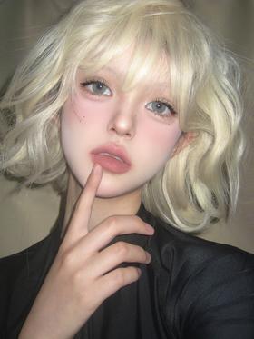 kumicon月抛美瞳 AI绿瞳 14.2mm