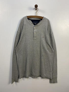 Y2K Vintage Tommy Hilfiger 长袖T恤 _SLT(2XL)