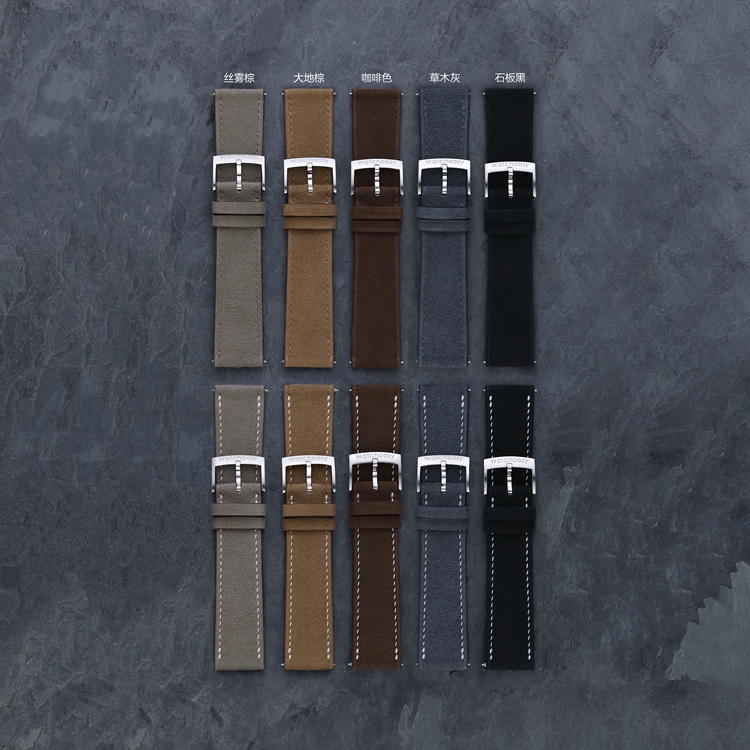 芯选手工表带  Alcantara皮