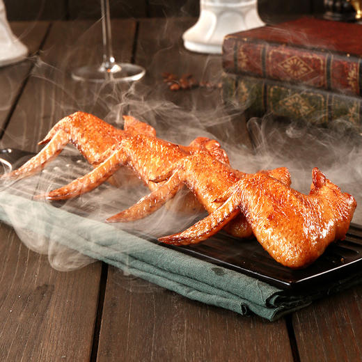 萨啦咪槐花蜜汁味烤鸡翅42g 温州特产休闲零食即食熟食烤全翅小吃 商品图3