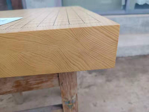 7厘米厚中式独木新榧棋盘 商品图3