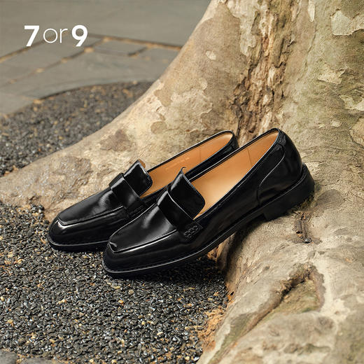 7or9 -小床垫平底鞋黑糖曲奇 商品图0