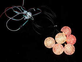 单头幻彩水晶球【运费自理】