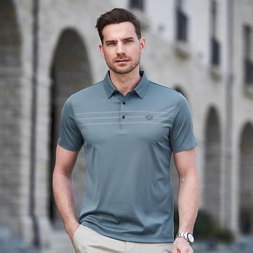 男反领短T7712 商品图0