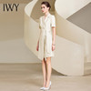 IWY/杏色西装连衣裙女名媛气质绑带显瘦职业裙232041Q1 商品缩略图1