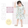 【PF】夏季新款贝壳花边领儿童公主裙女宝宝夏季碎花女童连衣裙外出裙子 商品缩略图1