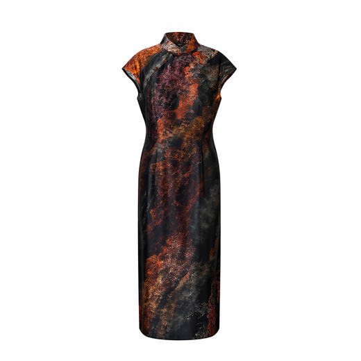 TANGY Collection天意高端2023秋季新品染秋系列女士连衣裙 商品图4