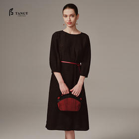 TANGY Collection天意高定精品2023秋季新品商场同款国风女士连衣裙