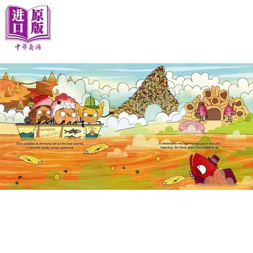 【中商原版】煎饼太太和吐司先生2 臭气冲天事件 Case of the Stinky Stench 英文原版 儿童绘本 故事图画书 精装绘本进口图书 商品图3
