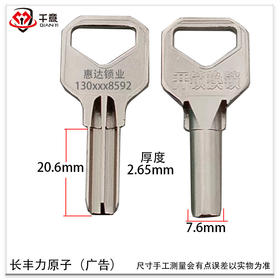 A长丰力原子（打广告100条起拍）