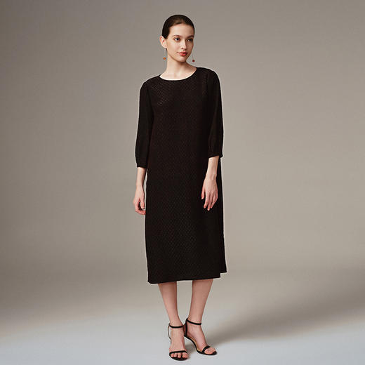 TANGY Collection天意高定精品2023秋季新品商场同款国风女士连衣裙 商品图1