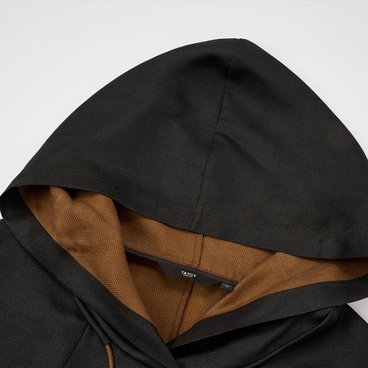 TANGY Collection天意高端2023秋季新品染秋系列连帽连衣裙 商品图3