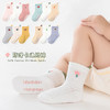 【3双组合装 换季穿搭不重样】23韩版卡通宝宝点胶防滑袜婴幼儿小童地板袜子立体暗纹三双装短袜 商品缩略图1