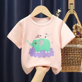 女童短袖t恤纯棉2023新款女孩儿童夏装童装夏季上衣夏款一件代发