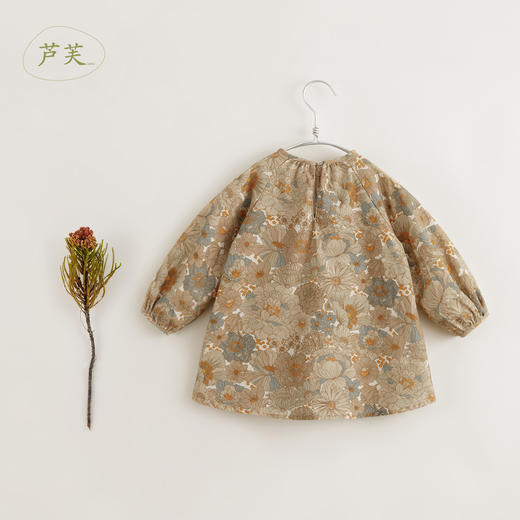 【马克珍妮 芦芙】秋装新款 女童纯棉油画风连衣裙 231605 商品图2