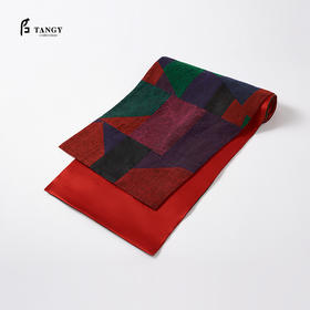 TANGY Collection天意高端2023秋季新品商场同款染秋系列女士桑蚕丝围巾