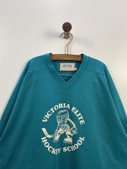 80年代 Vintage ALPHA SPORTSWEAR 冰球球衣 _SSJ(XL) 商品图1