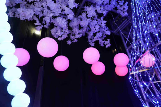 单头幻彩T字线奶白球【运费自理】 商品图0