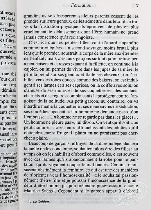 【中商原版】波伏娃 第二性 两本合集 法文原版 Simone de Beauvoir 社会 科学 哲学 历史 文学 商品图6