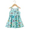 【PF】2023夏季韩版中小童女通用童装印花牛奶丝儿童吊带裙女童连衣裙 商品缩略图4