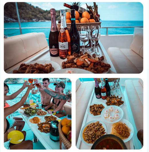 Chill玩泰国 普吉岛皮皮岛双体双层游艇 白月光号出海一日游 |往返接送|中文导游 商品图1