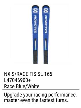 23/26SALOMON双板NX S/RACE FIS SL 165