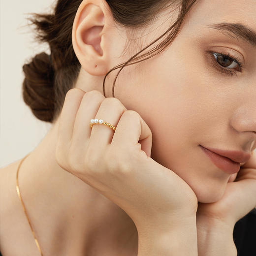 Onchic 极简戒指系列复古轻奢小众原创食指尾戒 商品图4