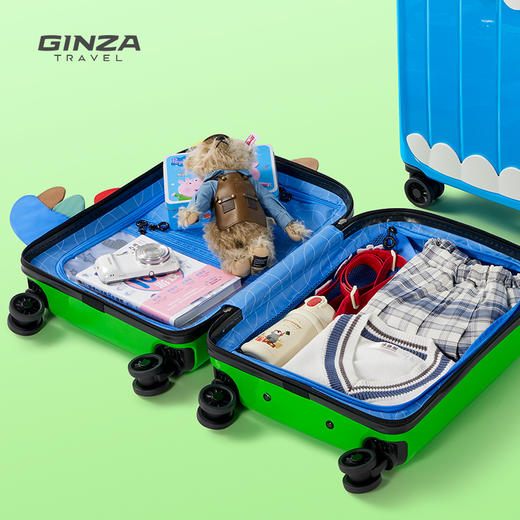 银座GINZA TRAVEL KIDS儿童-小恐龙系列6696拉链箱 商品图3