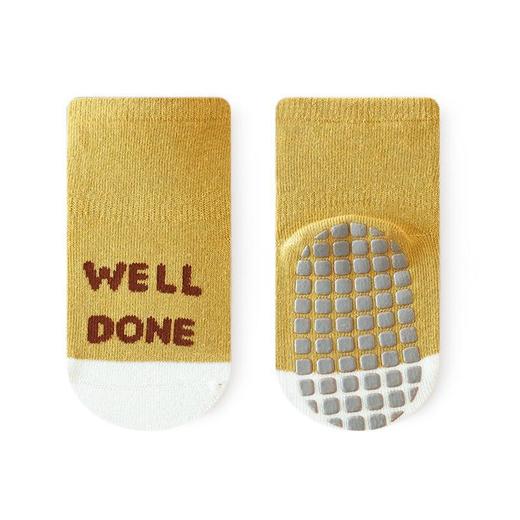 【3双装 点胶防滑卡通地板袜】23秋款防滑隔凉点胶婴儿地板袜学步袜a类宝宝袜男女童无骨中筒袜 商品图11