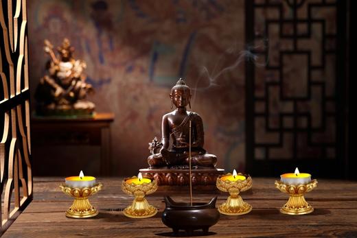 莲花烛台 商品图0