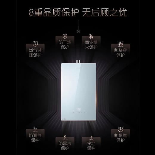 卡萨帝（Casarte）热水器 JSQ31-16CS(PRO)BWU1 商品图4