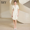 IWY/杏色西装连衣裙女名媛气质绑带显瘦职业裙232041Q1 商品缩略图3