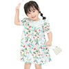 【PF】夏季新款贝壳花边领儿童公主裙女宝宝夏季碎花女童连衣裙外出裙子 商品缩略图4