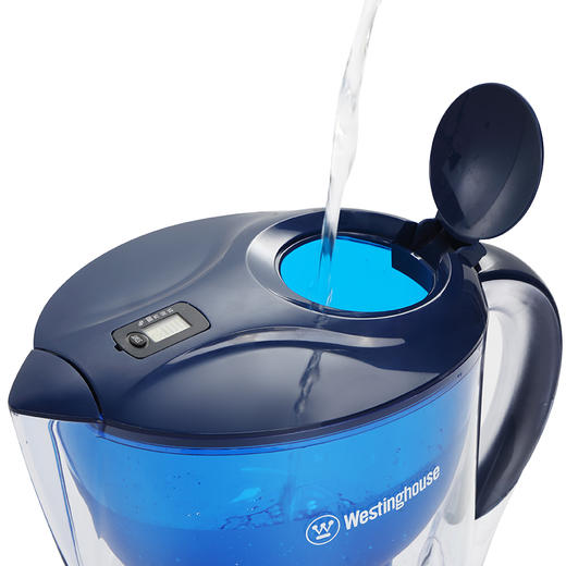 美国西屋（Westinghouse） 过滤净水器家用滤水壶净水壶3.5L宝蓝色 (1个滤芯装) 商品图3
