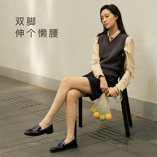 7or9 -小床垫平底鞋黑糖曲奇 商品图3