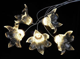 5头牵牛花灯串【运费自理】