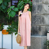 Avann度假风气质无袖露背连衣裙 商品缩略图3