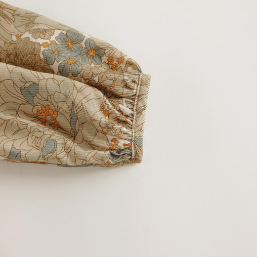 【马克珍妮 芦芙】秋装新款 女童纯棉油画风连衣裙 231605 商品图4