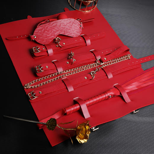 【情趣用品】谜姬 S&M·Desire天鹅卷包款套组 商品图2