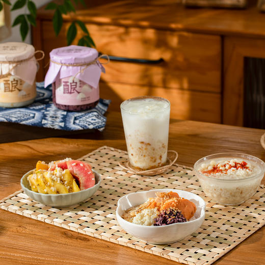 菜菜家有机无醇米酿|非遗工艺、山泉水酿造！清香甜糯|酒酿/醪糟 商品图9