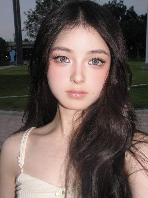 【大直径】PUFF GIRL-海盐泪光-14.5mm【年抛 度数0-800度 含525/575】 商品图12