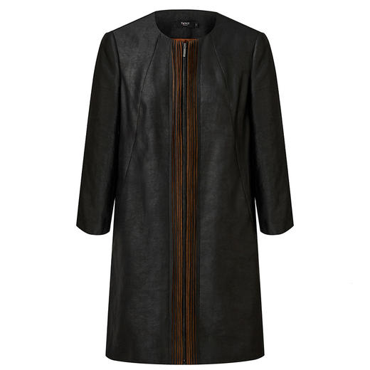 TANGY Collection天意高端2023秋季新品商场同款染秋系列女士莨绸外套 商品图4