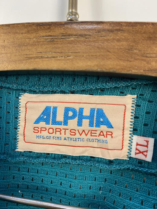 80年代 Vintage ALPHA SPORTSWEAR 冰球球衣 _SSJ(XL) 商品图2