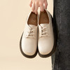 Safiya/索菲娅2023秋季新品英伦风休闲软底真皮系带粗跟小皮鞋乐福鞋牛津鞋SF33112026 商品缩略图5